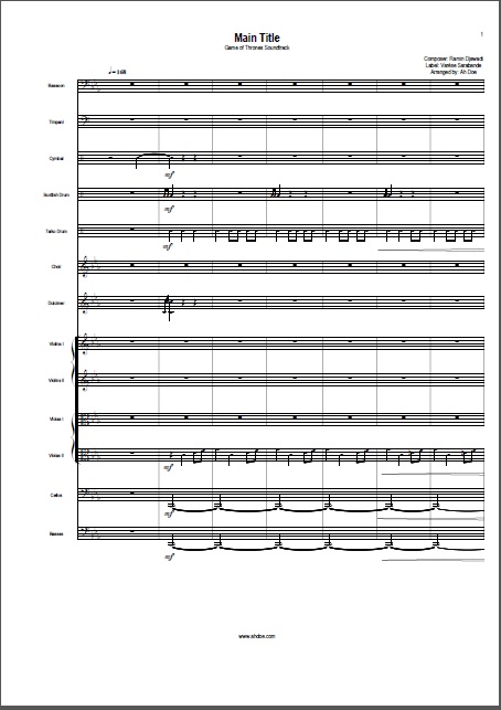 Games of Thrones Full Orchestral Preview